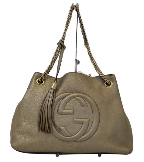 gucci soho leather chain shoulder bag replica|gucci soho chain tote review.